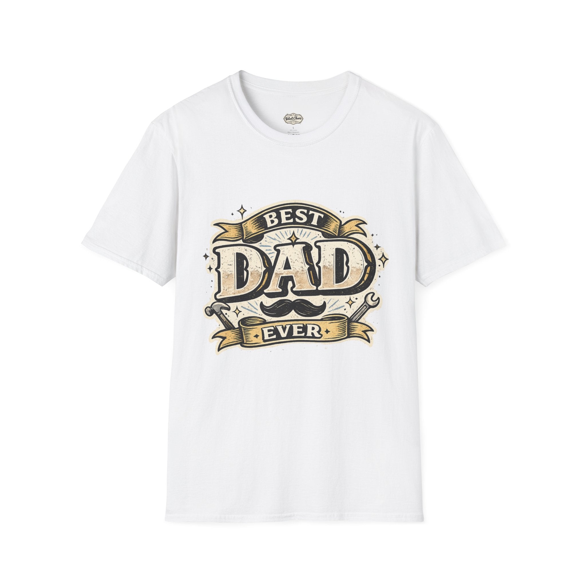 Best Dad Ever T-Shirt — Vintage Father's Day Gift Tee