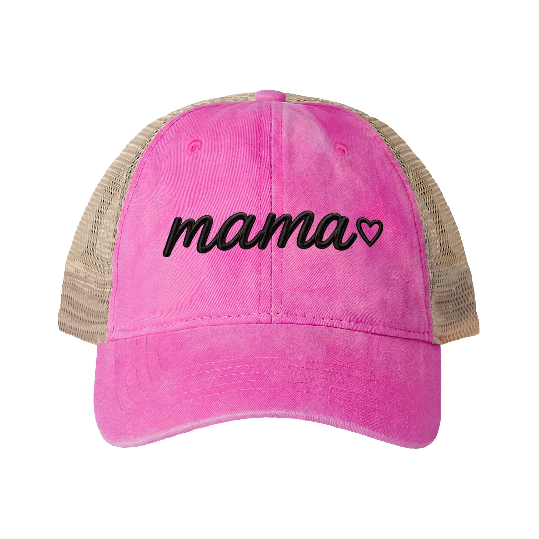 Women's Washed Mesh-Back Cap