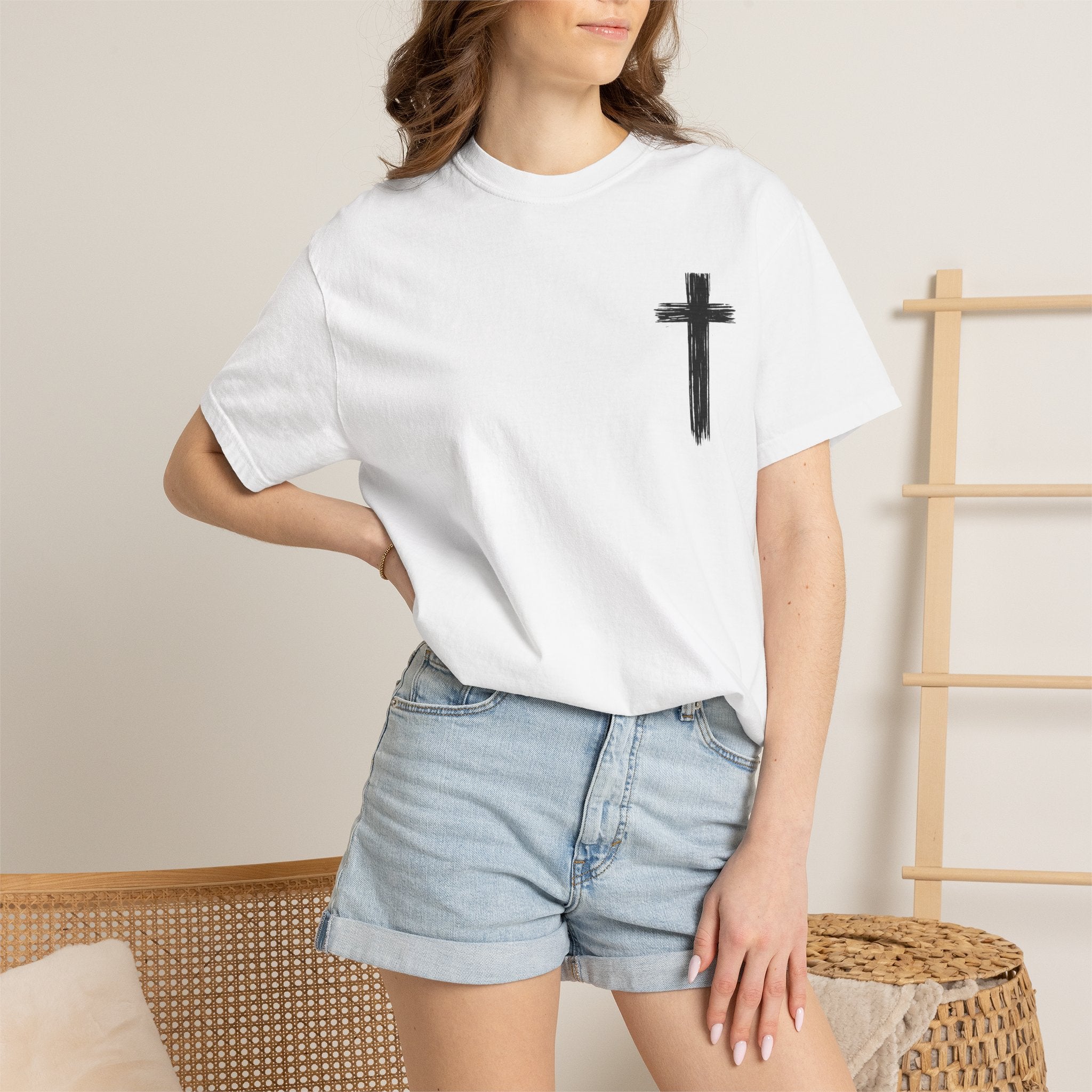 Faith Over Fear T-Shirt — 'God Is Bigger Than My Worries' Christian Tee