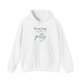Healing But Still Petty Hoodie — Funny Self-Care Graphic Sweatshirt