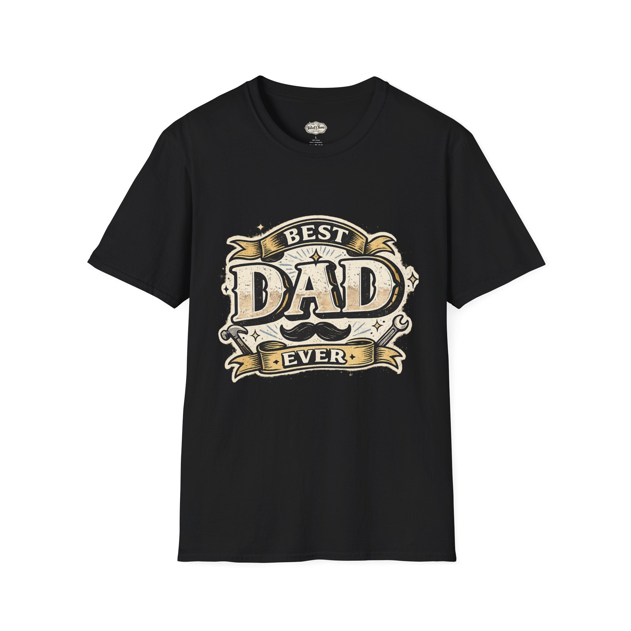 Best Dad Ever T-Shirt — Vintage Father's Day Gift Tee