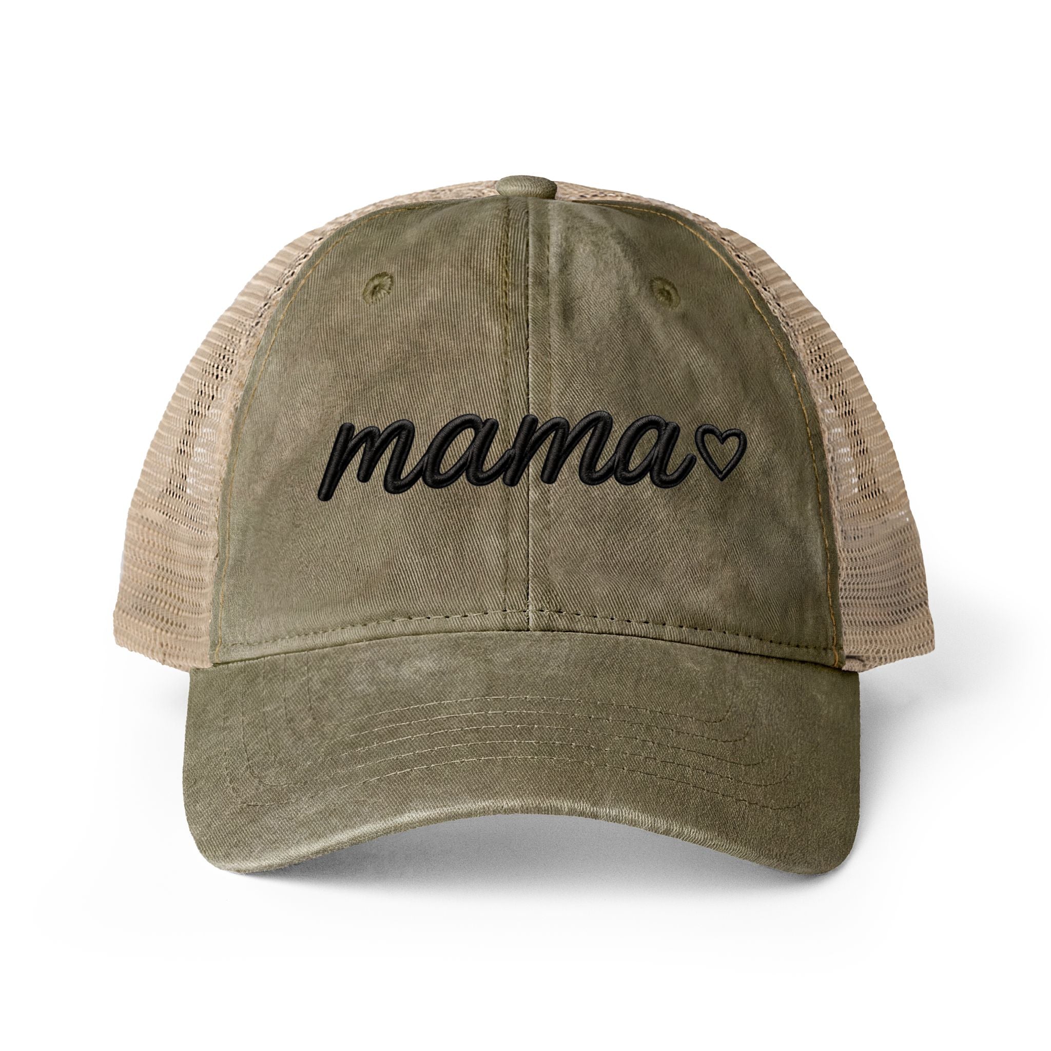 Women's Washed Mesh-Back Cap