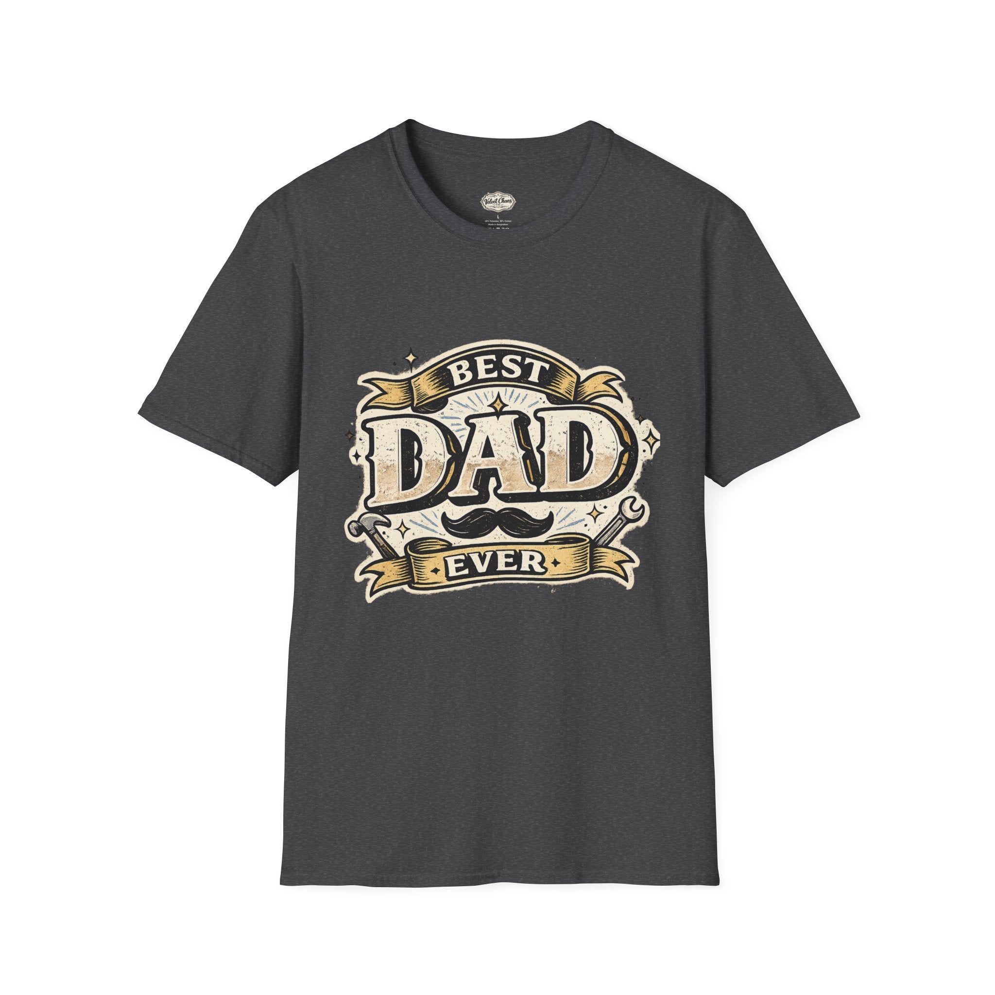 Best Dad Ever T-Shirt — Vintage Father's Day Gift Tee