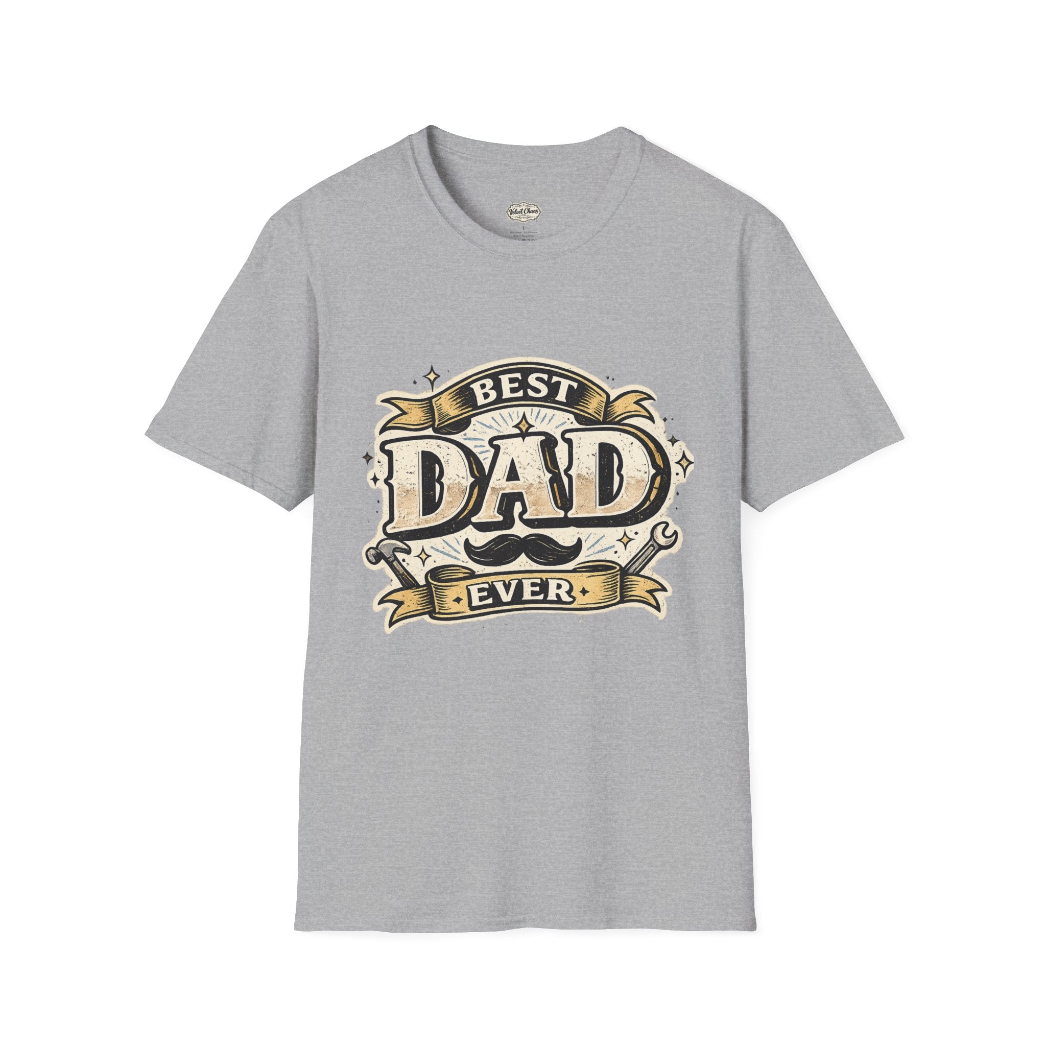 Best Dad Ever T-Shirt — Vintage Father's Day Gift Tee
